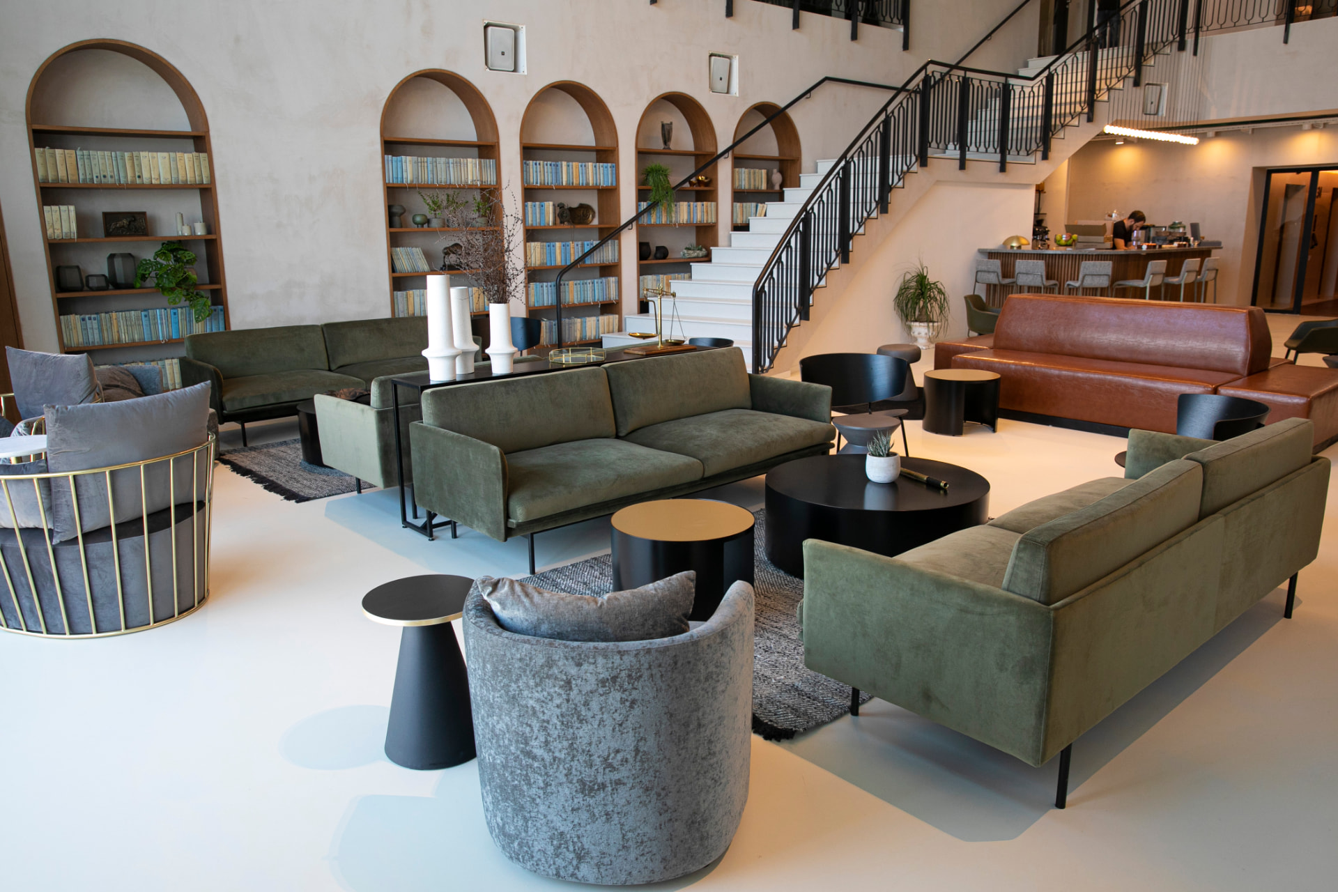 Sala de reuniones con vista a Tel Aviv